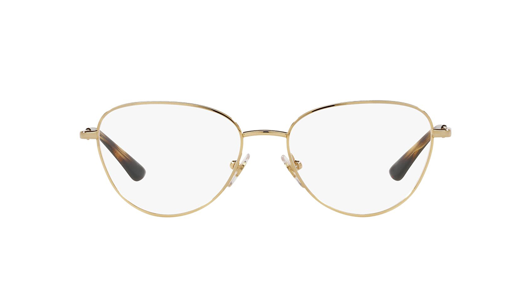 Image 1 of Gold Butterfly Eyeglasses for Women from Vogue Eyewear Available at Titan Eye+
