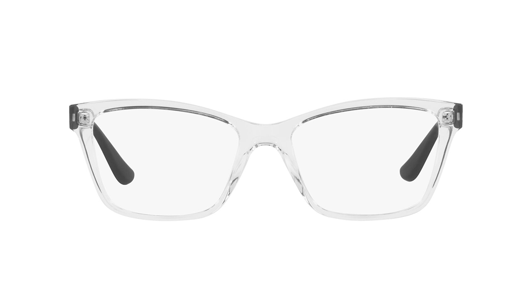 Image 1 of Transparent Pillow Rimmed Eyeglasses for Women from Vogue Eyewear Available at Titan Eye+