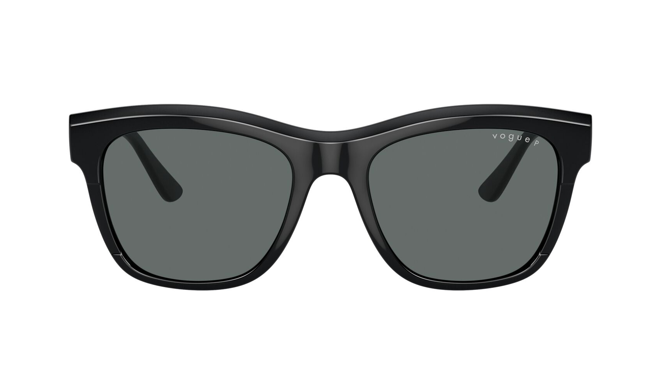 Image 1 of Black Pillow Eyeglasses for Women from Vogue Eyewear Available at Titan Eye+
