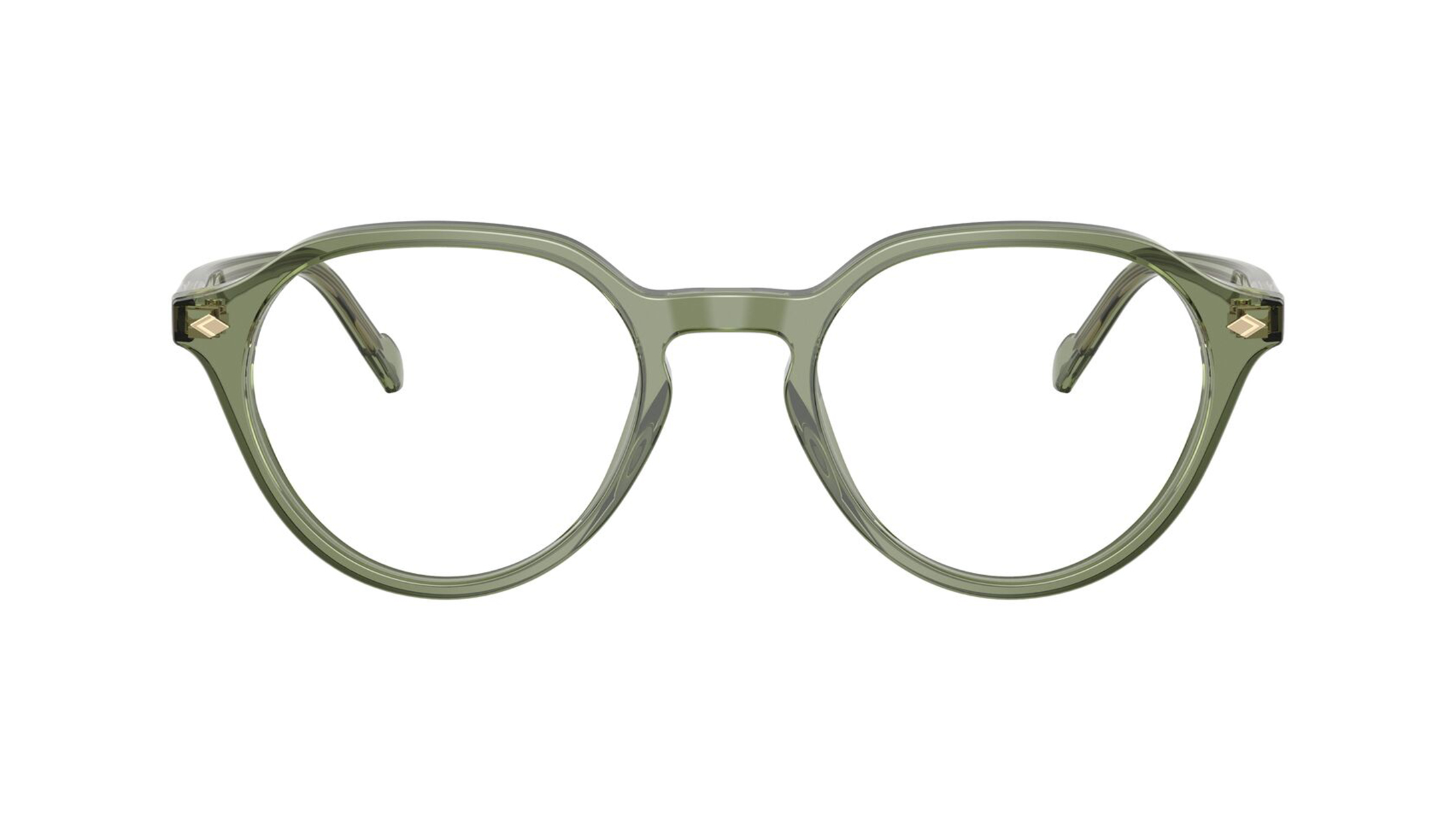 Image 1 of Green Phantos Eyeglasses for Men from Vogue Eyewear Available at Titan Eye+