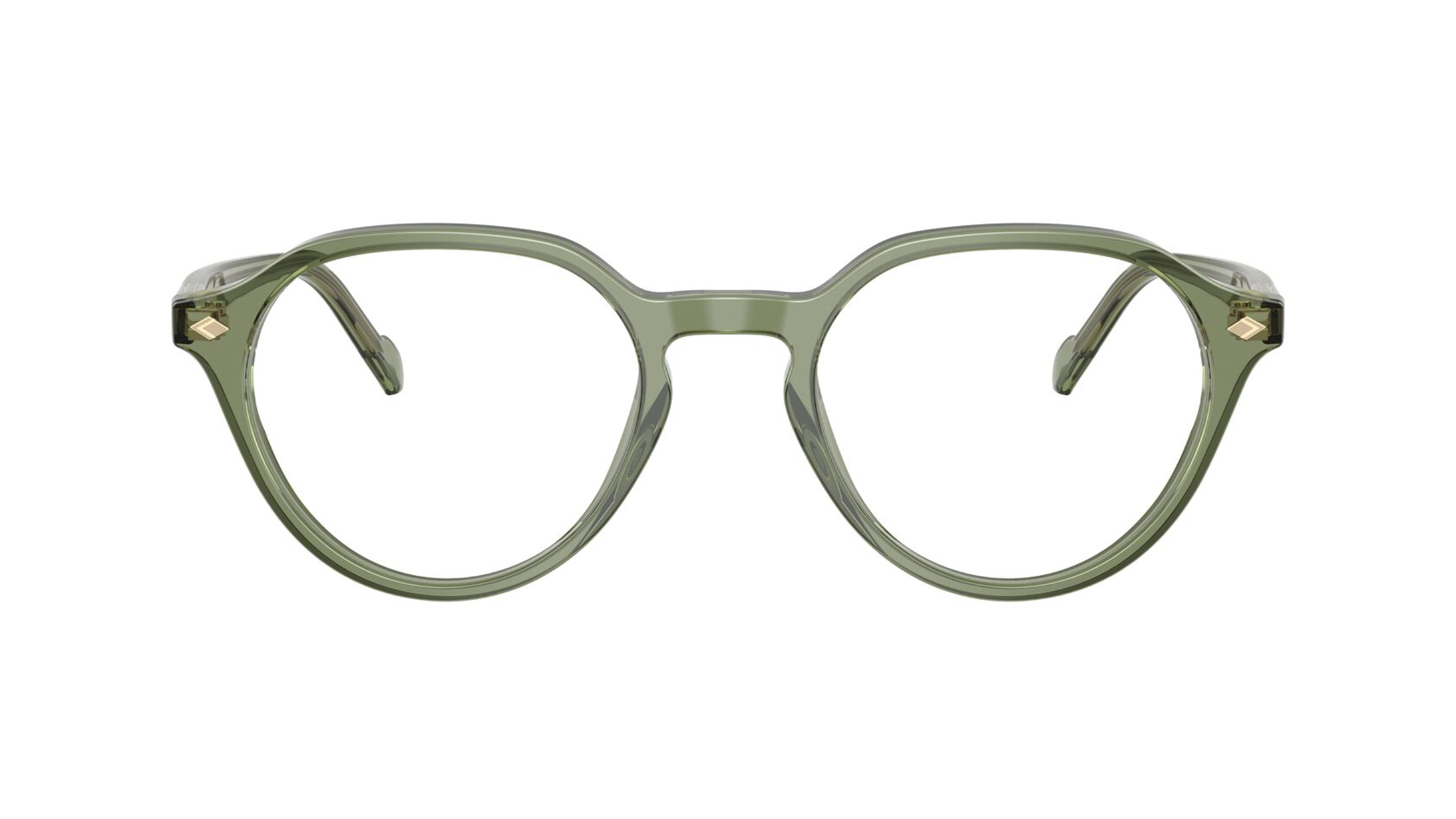 Image 1 of Green Phantos Eyeglasses for Men from Vogue Eyewear Available at Titan Eye+