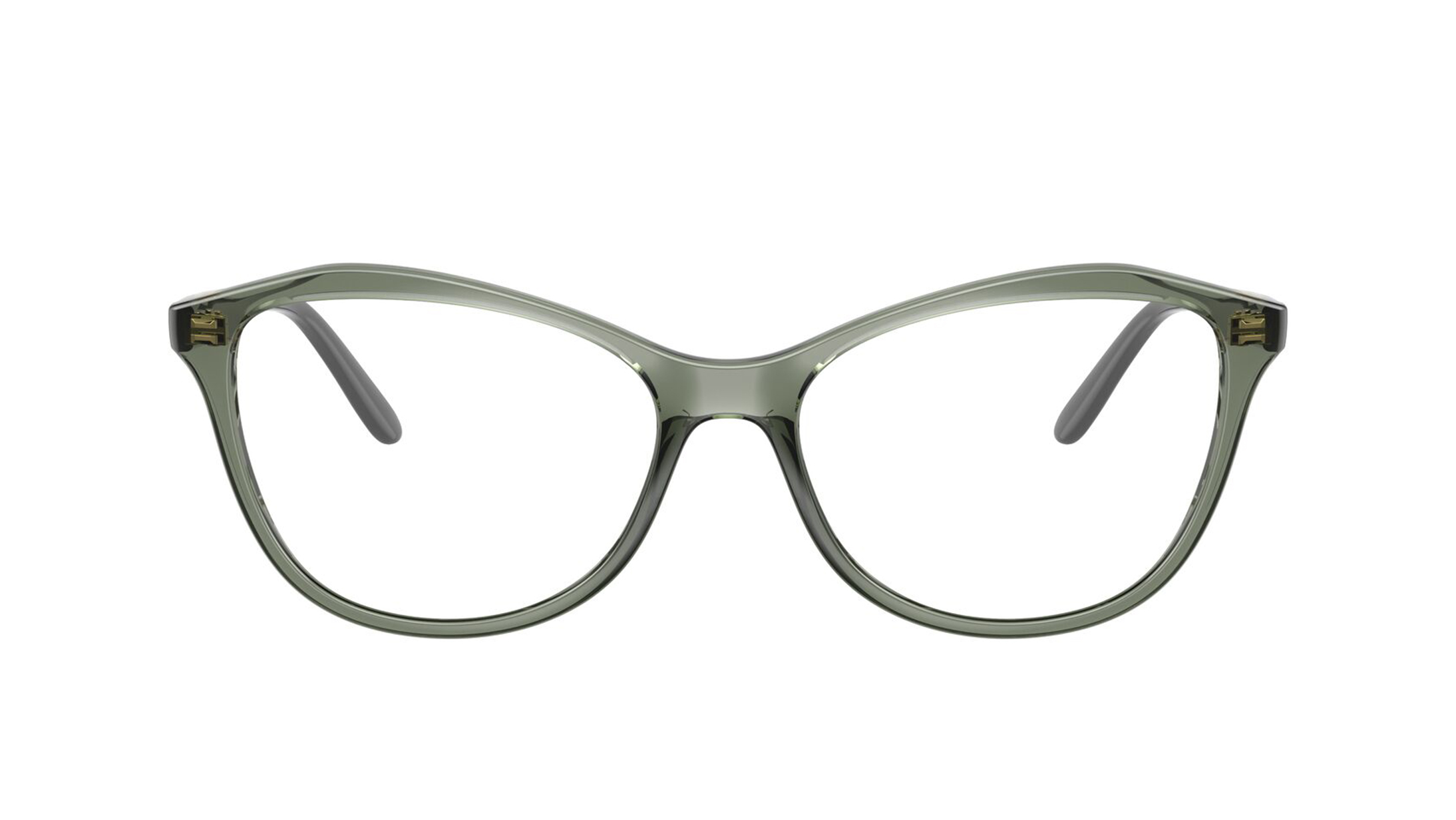 Image 1 of Green Irregular Eyeglasses for Women from Vogue Eyewear Available at Titan Eye+