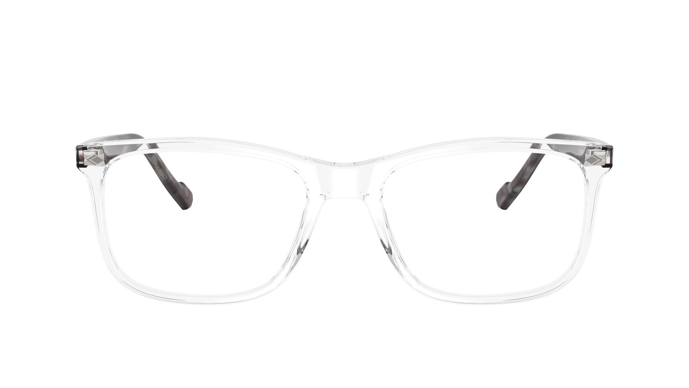 Image 1 of Transparent Pillow Eyeglasses for Men from Vogue Eyewear Available at Titan Eye+