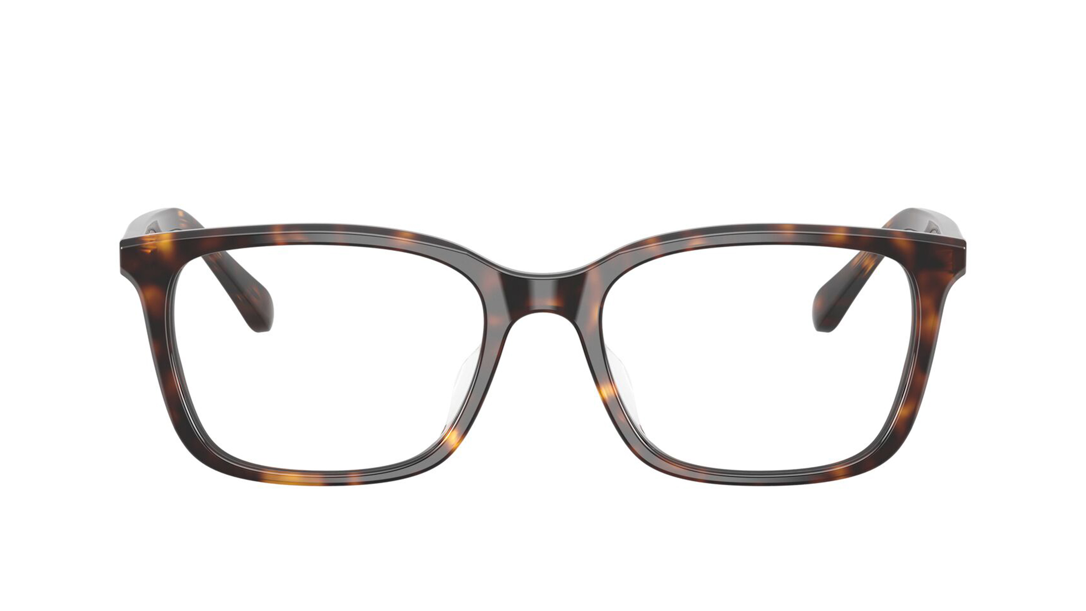 Image 1 of Havana Rectangle Eyeglasses for Women from Vogue Eyewear Available at Titan Eye+