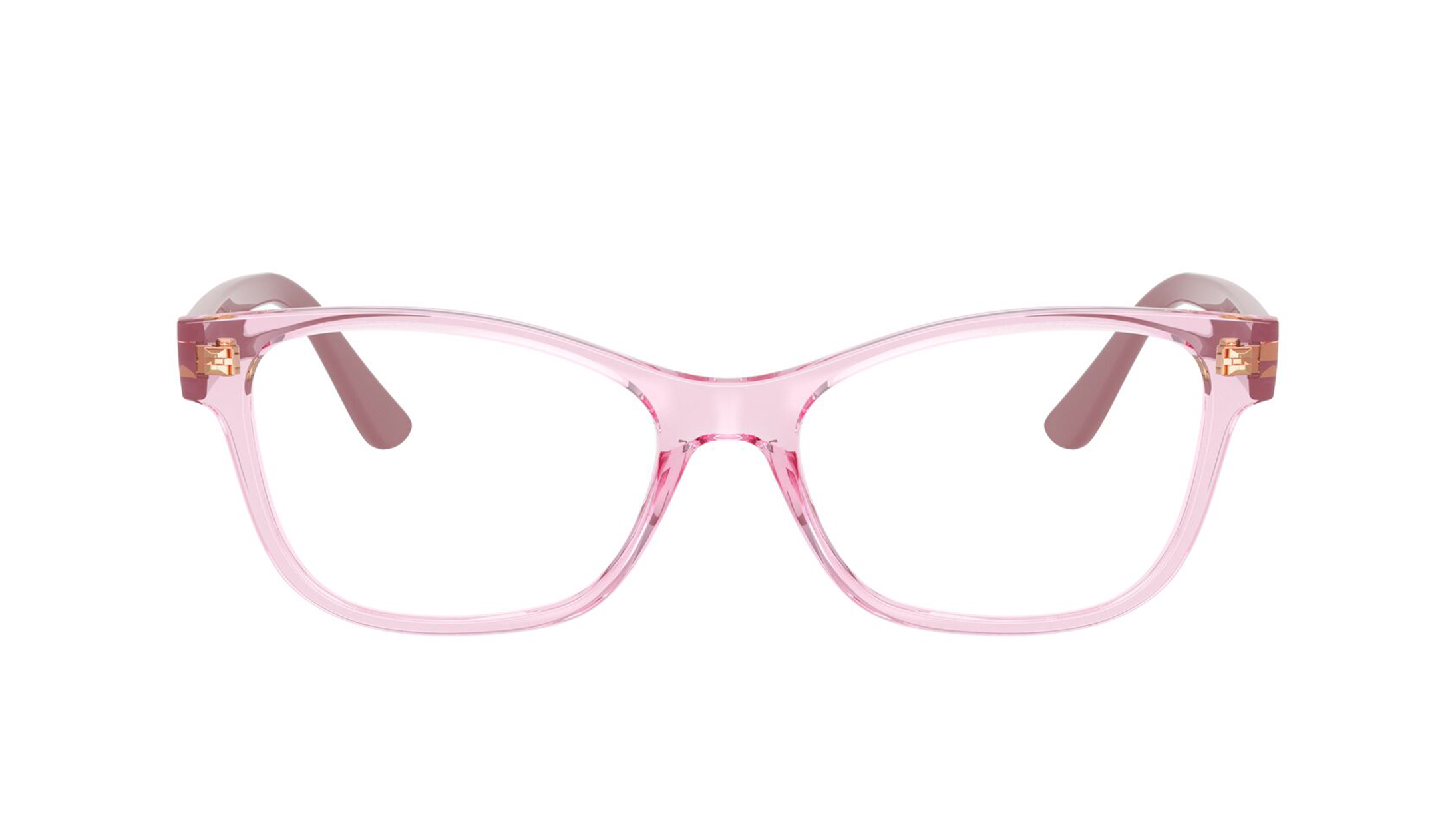 Image 1 of Pink Rectangle Eyeglasses for Women from Vogue Eyewear Available at Titan Eye+