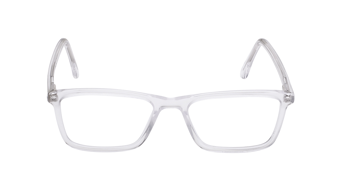 Image 1 of Crystal Rectangle Rimmed Kids Eyeglasses (FZ1206MFP2SWHV|49) from Fastrack Available at Titan Eye+