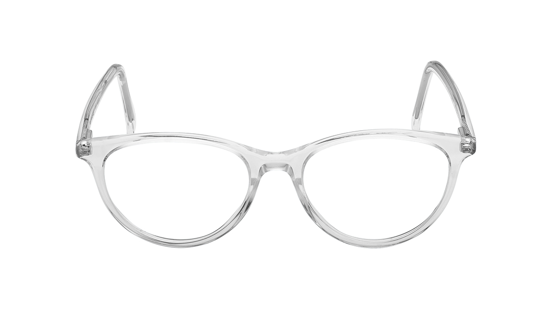 Image 1 of Crystal CatEye Rimmed Kids Eyeglasses (FZ1207FFP2SWHV|49) from Fastrack Available at Titan Eye+