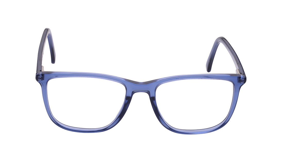 Image 1 of Blue Wayfarer Rimmed Kids Eyeglasses (FZ1208MFP1SBUV|49) from Fastrack Available at Titan Eye+