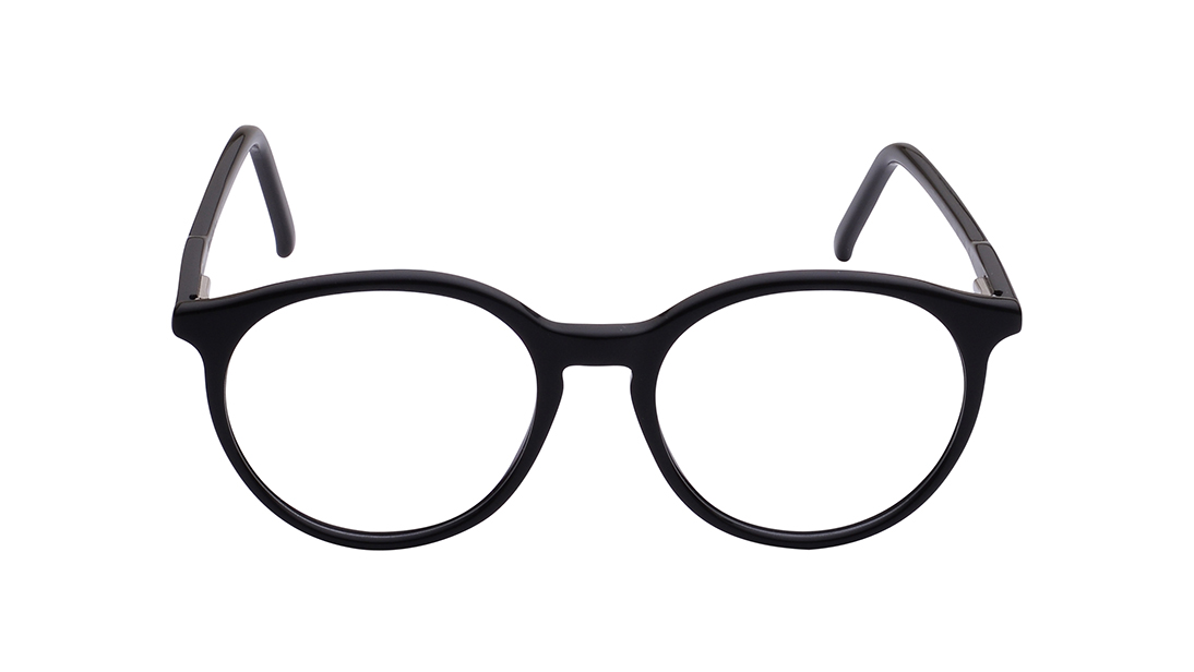 Image 1 of Black Round Rimmed Kids Eyeglasses (FZ1209UFP1SBKV|48) from Fastrack Available at Titan Eye+