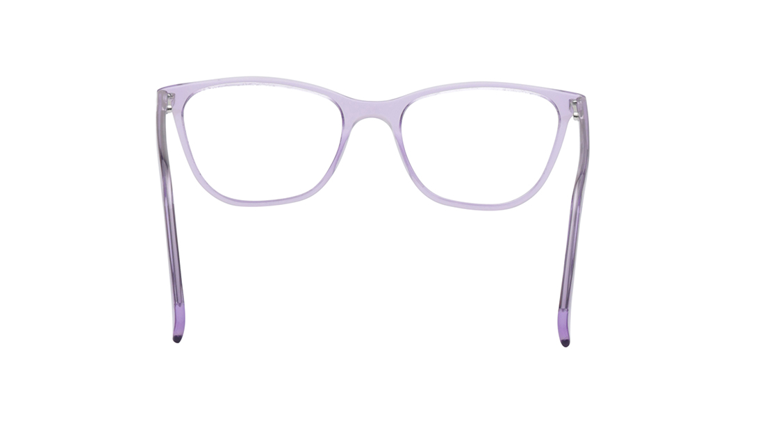 Purple Butterfly Rimmed Kids Eyeglasses (FZ1211FFP1SPLV|49
