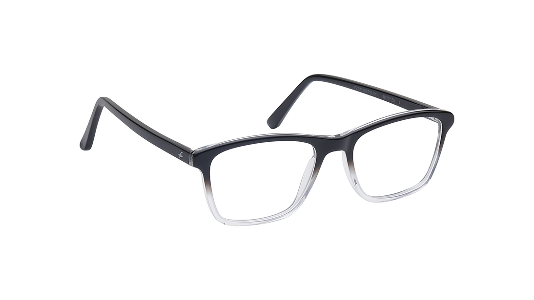 Black Wayfarer Kids Rimmed Eyeglasses(FZ1212UFP3LBKV|48)