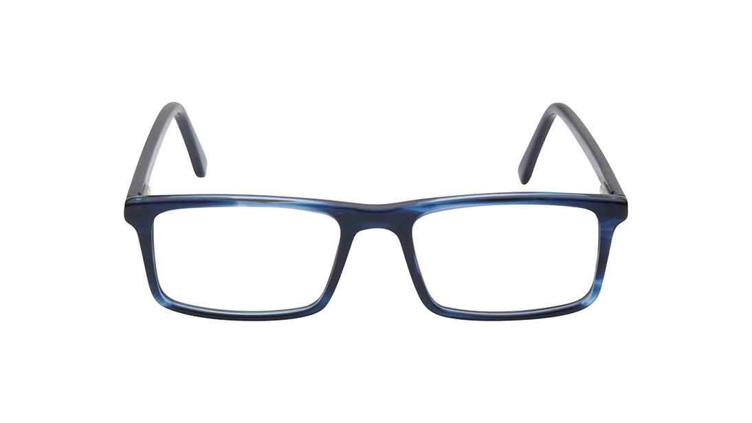 Image 1 of  Blue Rectangle Kids Rimmed Eyeglasses(FZ1213UFP2LBUV|49) from Fastrack Available at Titan Eye+