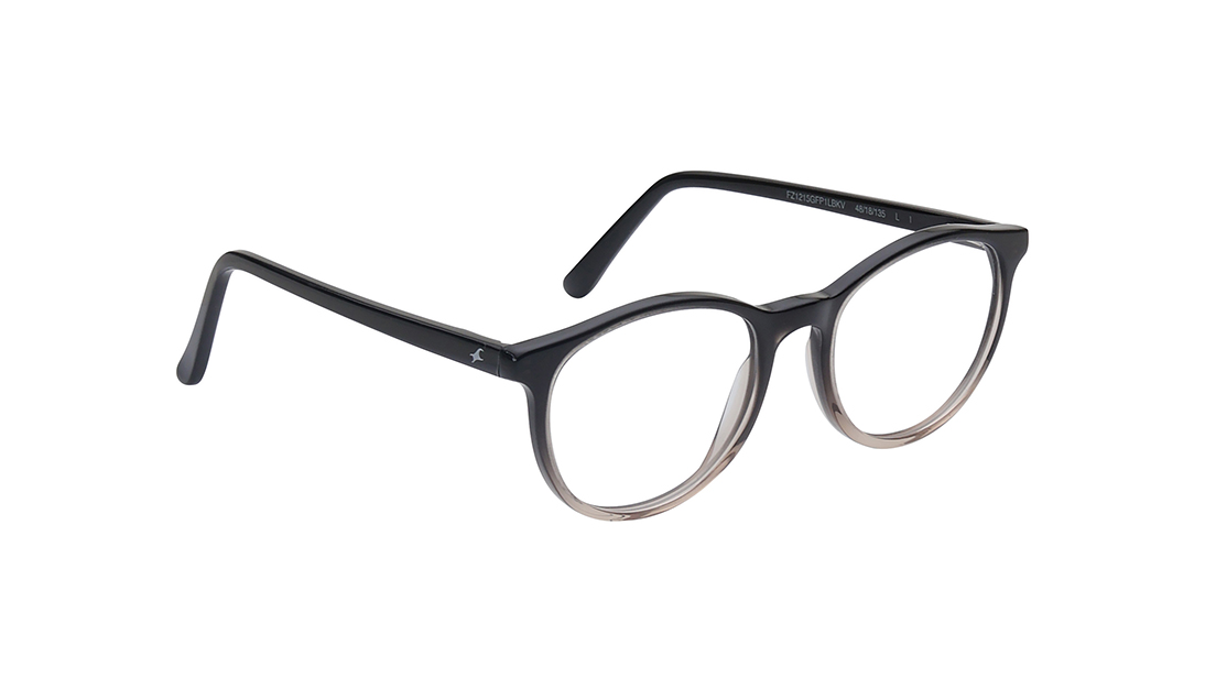 Black and Brown Round Kids Rimmed Eyeglasses(FZ1215GFP1LBKV|48)