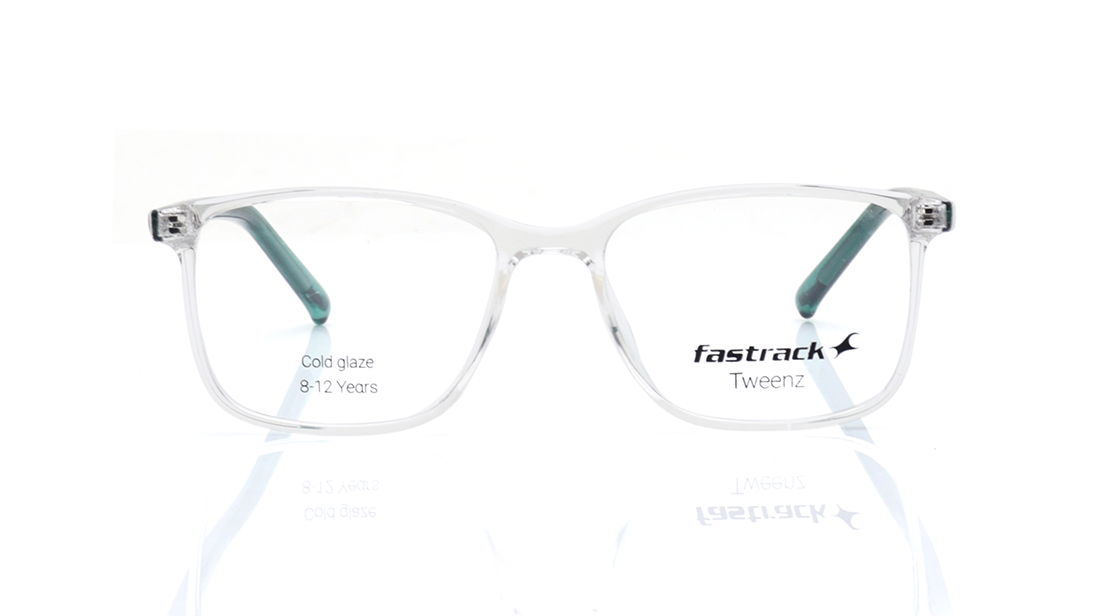 Image 1 of Green Rectangle Eyeglasses for Men and Women from Fastrack Available at Titan Eye+