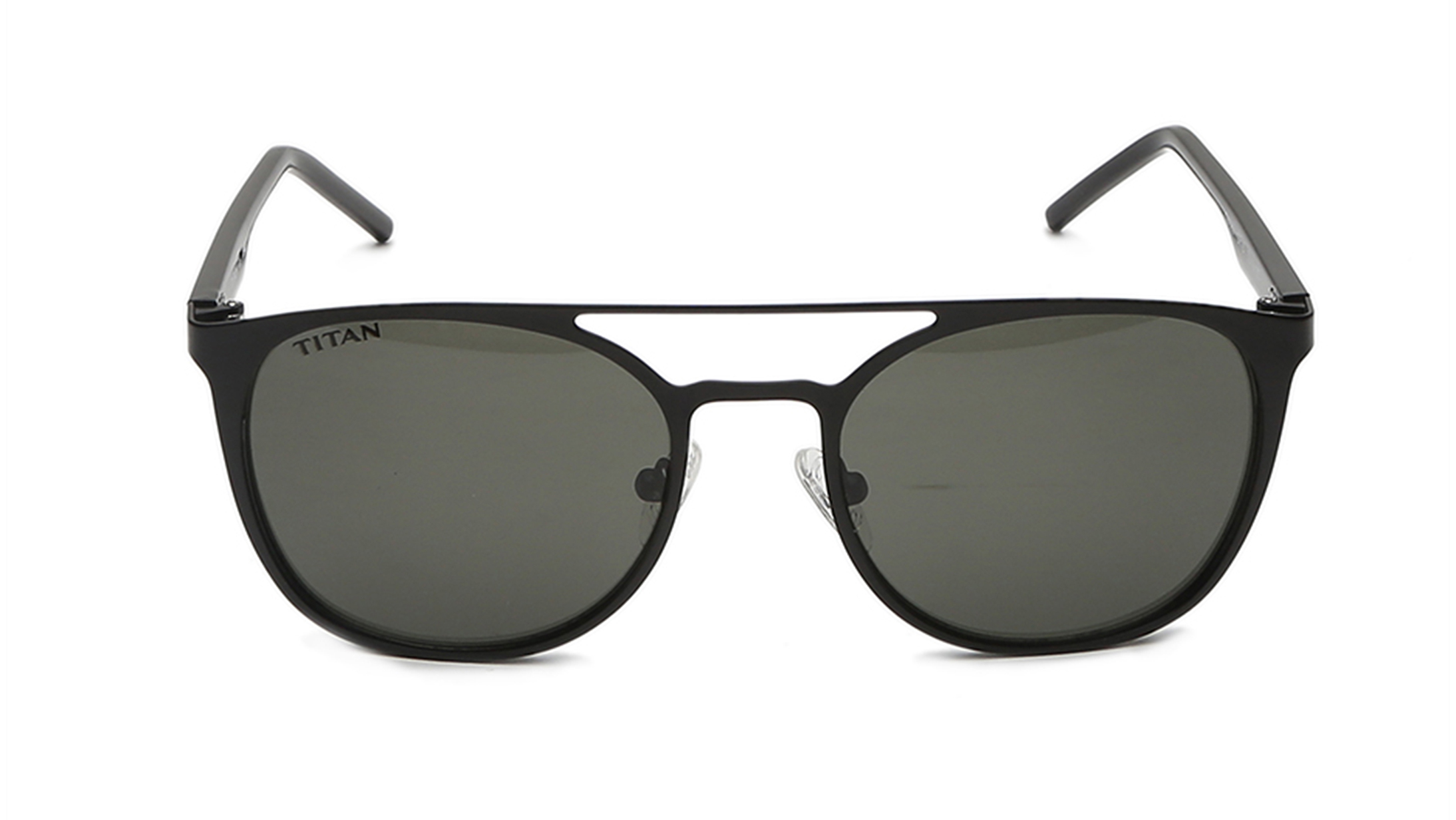 Image 1 of Green Square Sunglasses For Men from Titan Available at Titan Eye+