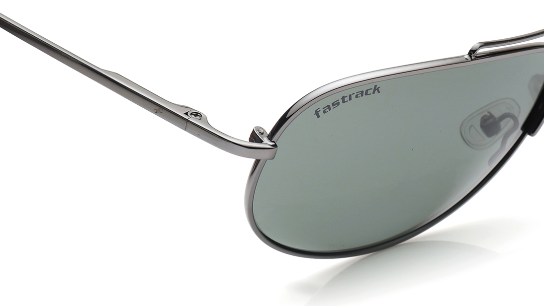 Black Aviator Polarized Sunglasses for Men available online at