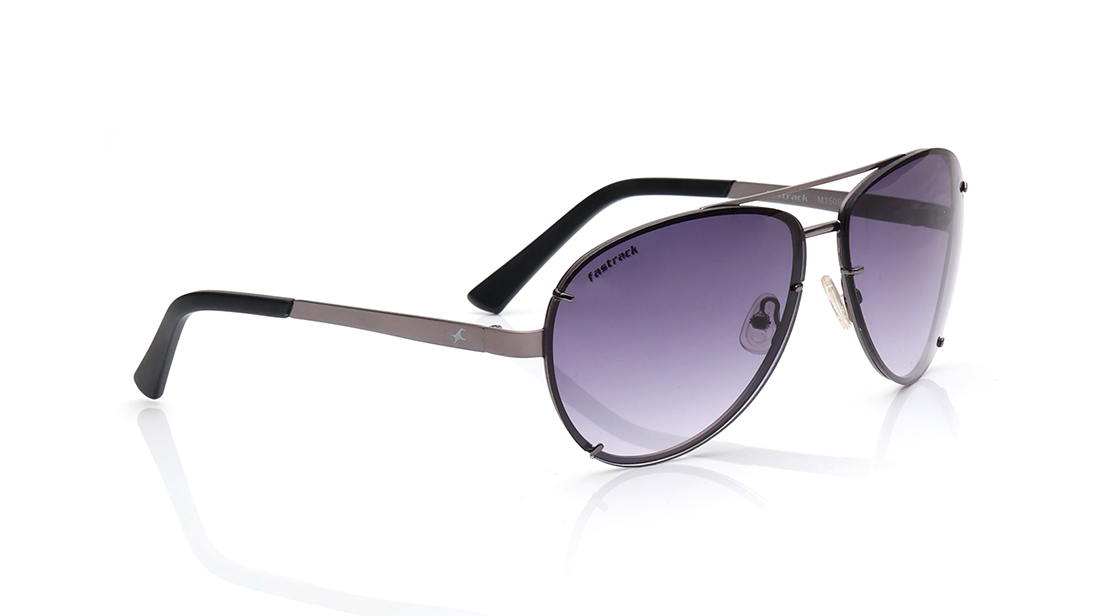 Grey Aviator Sunglasses for Men