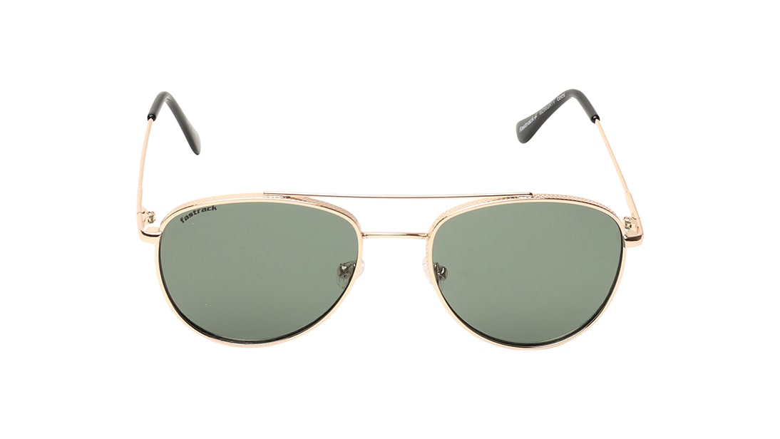 Image 1 of Green Pilot Rimmed Sunglasses from Fastrack Available at Titan Eye+