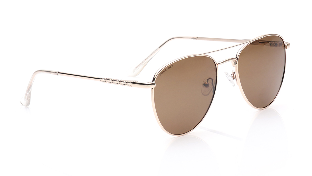 Brown Aviator Polarized Sunglasses for Men and Women