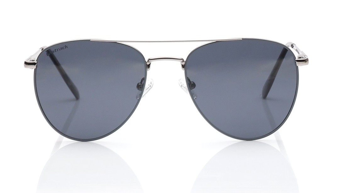 Image 1 of Blue Aviator Polarized Sunglasses for Men and Women from Fastrack Available at Titan Eye+