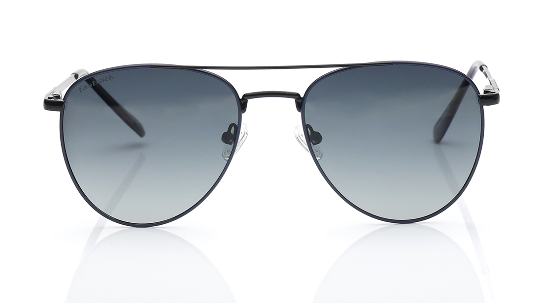 Image 1 of Green Aviator Sunglasses for Men and Women from Fastrack Available at Titan Eye+