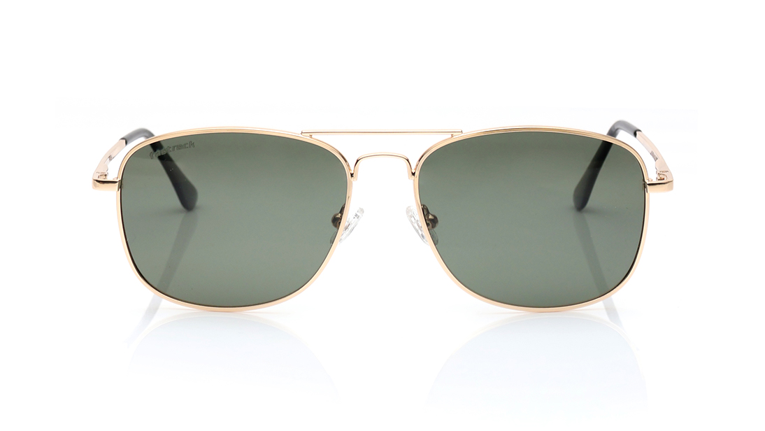 Image 1 of Green Square Polarized Sunglasses for Men from Fastrack Available at Titan Eye+