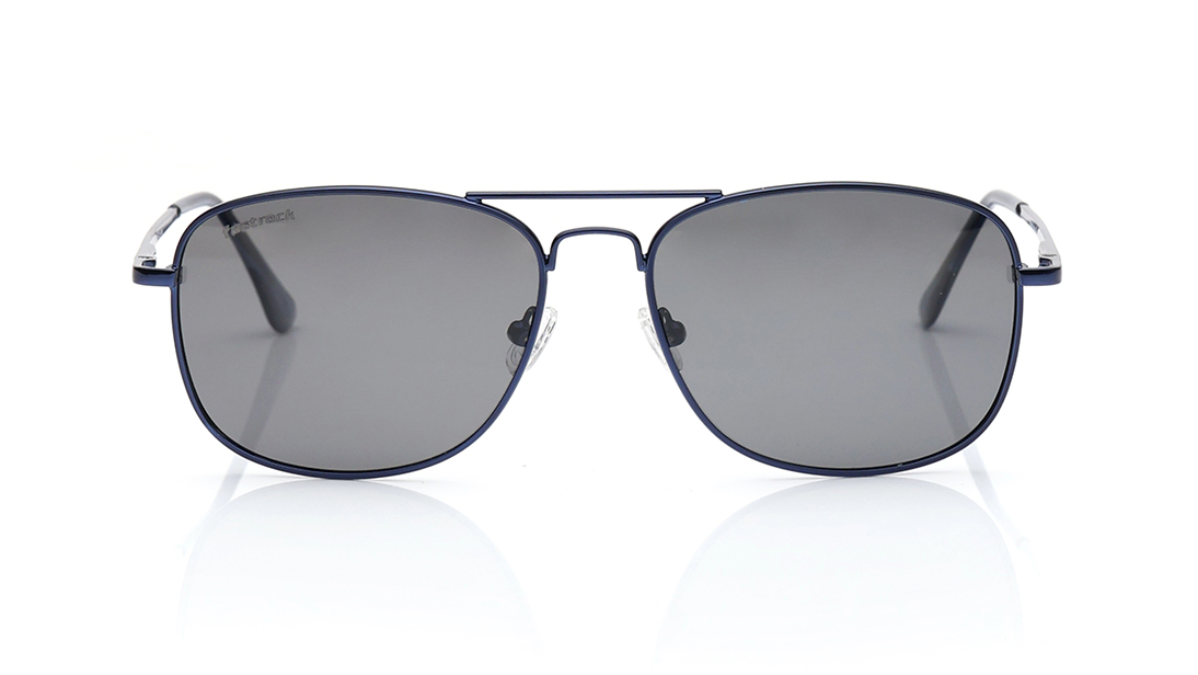 Image 1 of Grey Square Polarized Sunglasses for Men from Fastrack Available at Titan Eye+