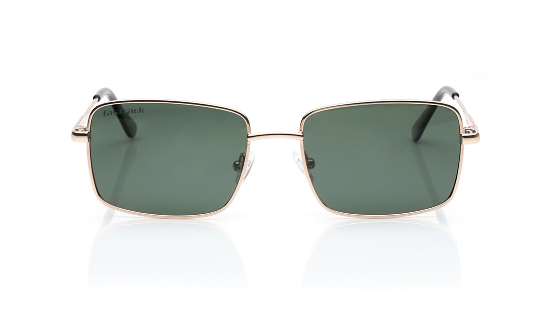 Image 1 of Green Square Sunglasses for Men from Fastrack Available at Titan Eye+