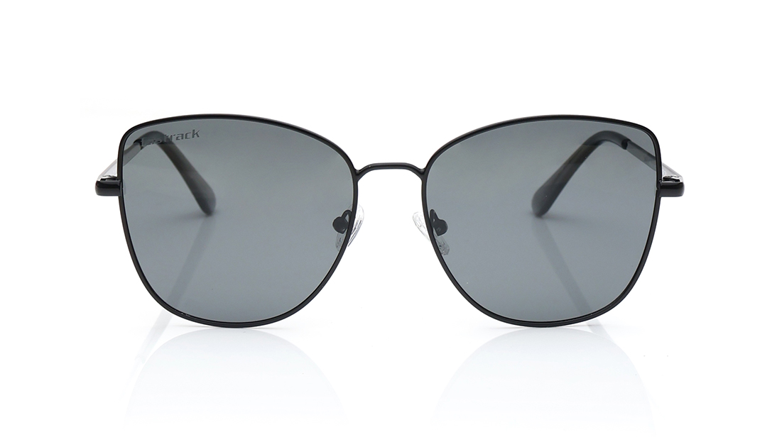 Image 1 of Grey CatEye Sunglasses for Women from Fastrack Available at Titan Eye+