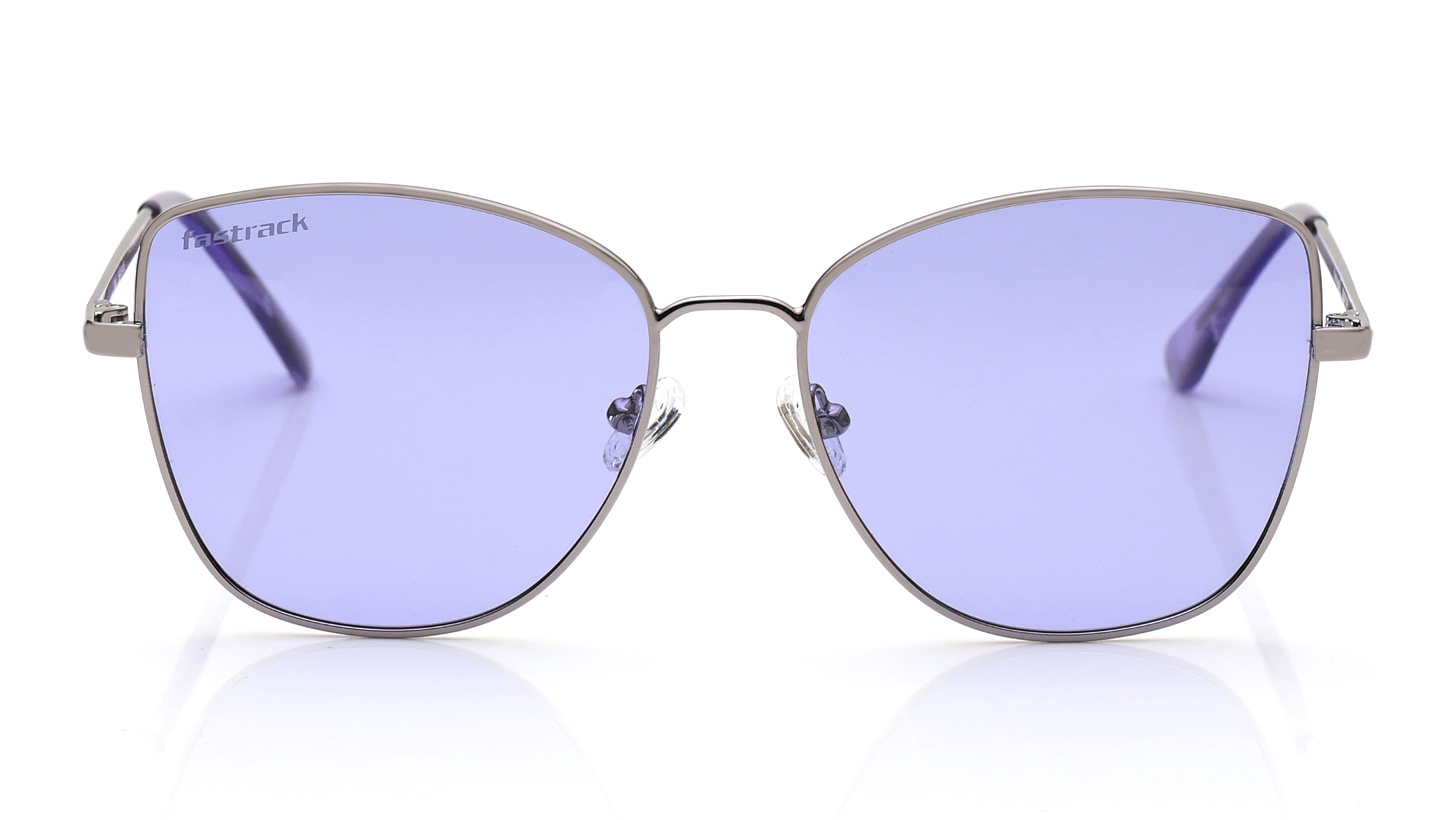 Image 1 of Purple CatEye Sunglasses for Women from Fastrack from Fastrack Available at Titan Eye+