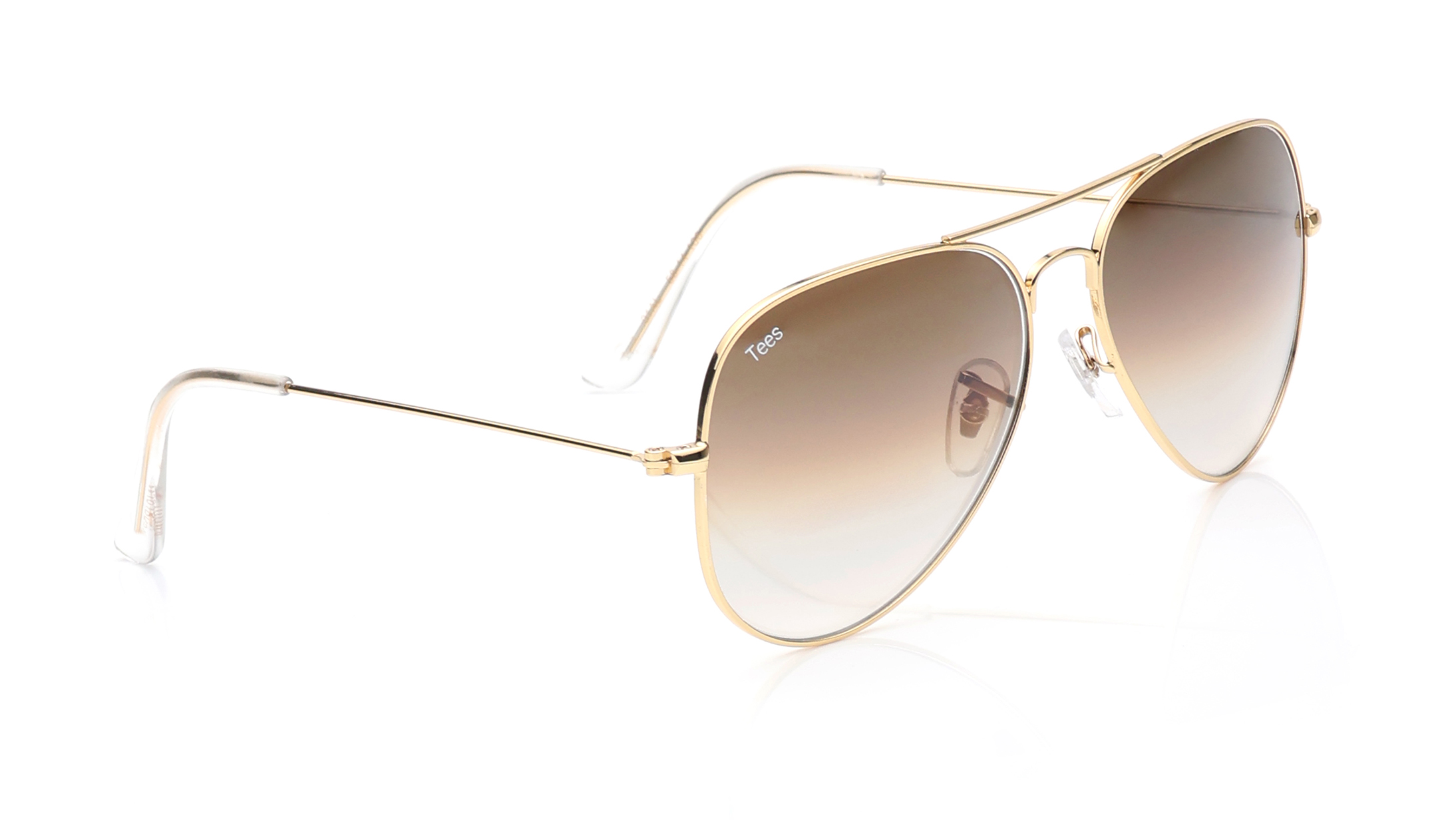 Brown Aviator Sunglasses for Men and Women