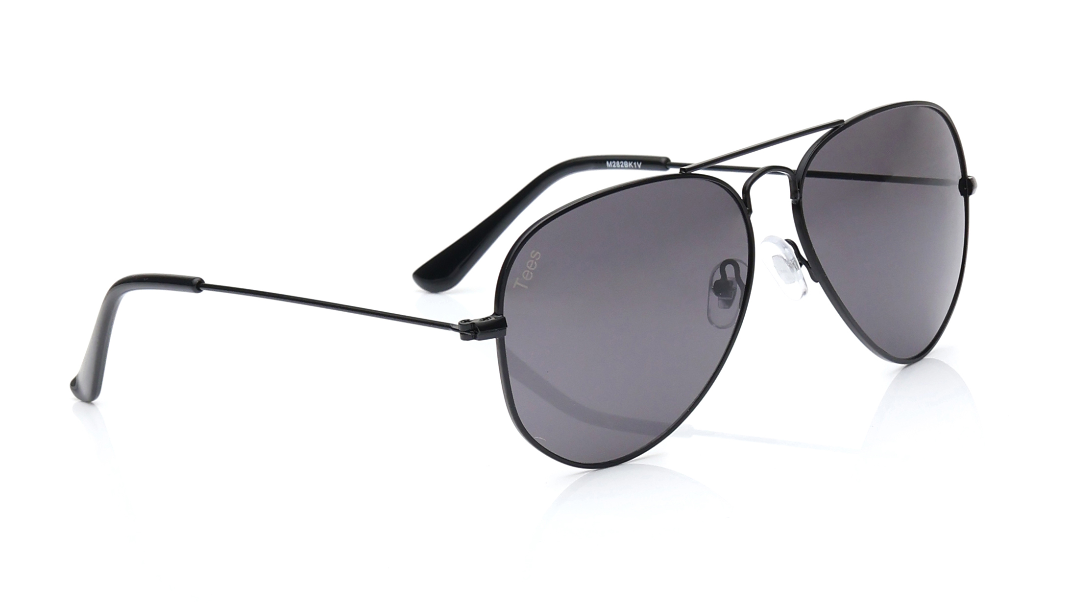 Black Aviator Sunglasses for Men and Women