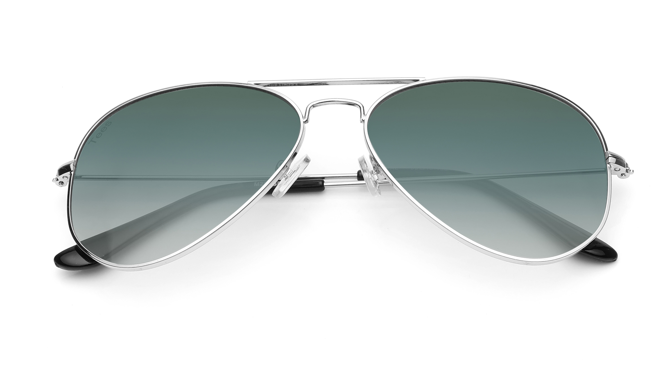 Image 13 of Green Aviator Sunglasses for Men and Women from Tees By Fastrack Available at Titan Eye+