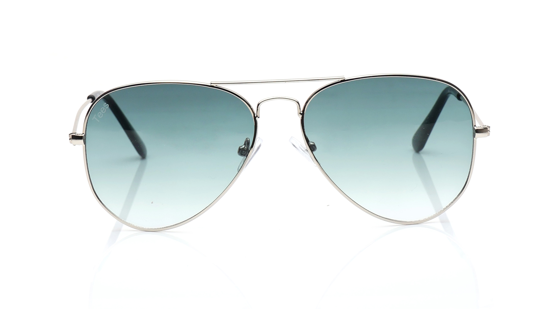 Image 1 of Blue Aviator Sunglasses for Men and Women from Tees By Fastrack Available at Titan Eye+