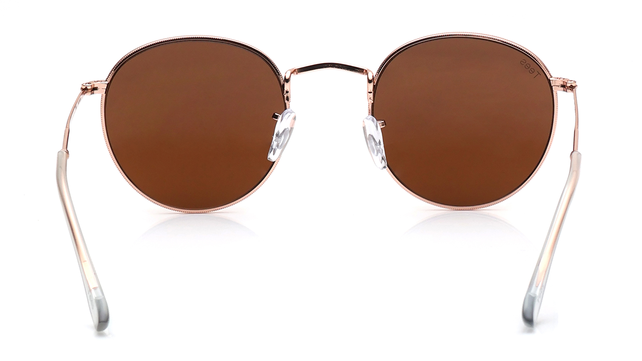 Brown Round Sunglasses for Men and Women available online at Titan
