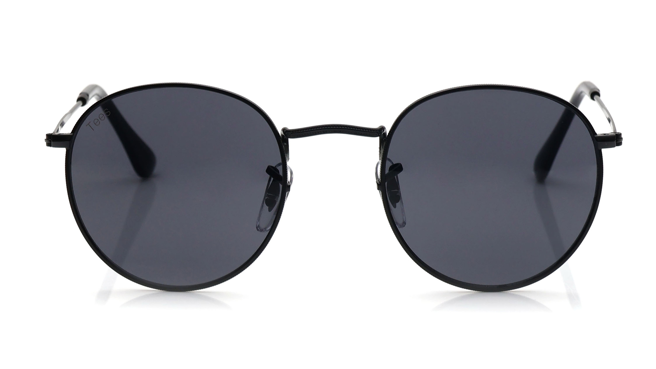 Image 1 of Grey Round Sunglasses for Men and Women from Tees By Fastrack Available at Titan Eye+