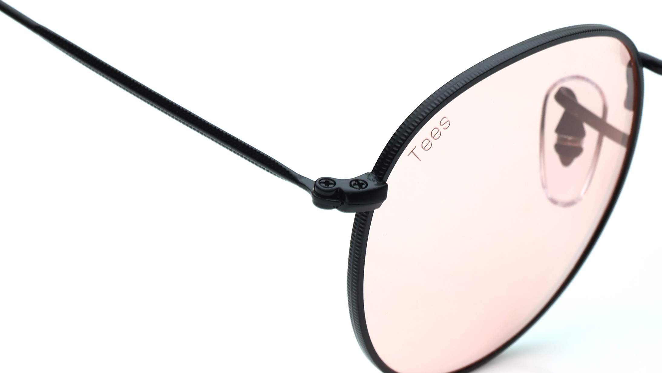 Image 5 of Pink Round Sunglasses for Men and Women from Tees By Fastrack Available at Titan Eye+