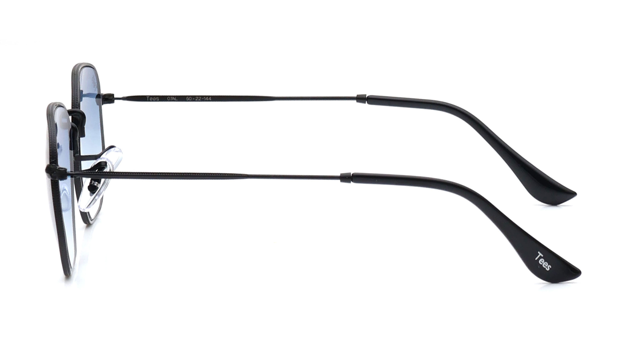 Image 7 of Blue Hexagon Sunglasses for Men and Women from Tees By Fastrack Available at Titan Eye+