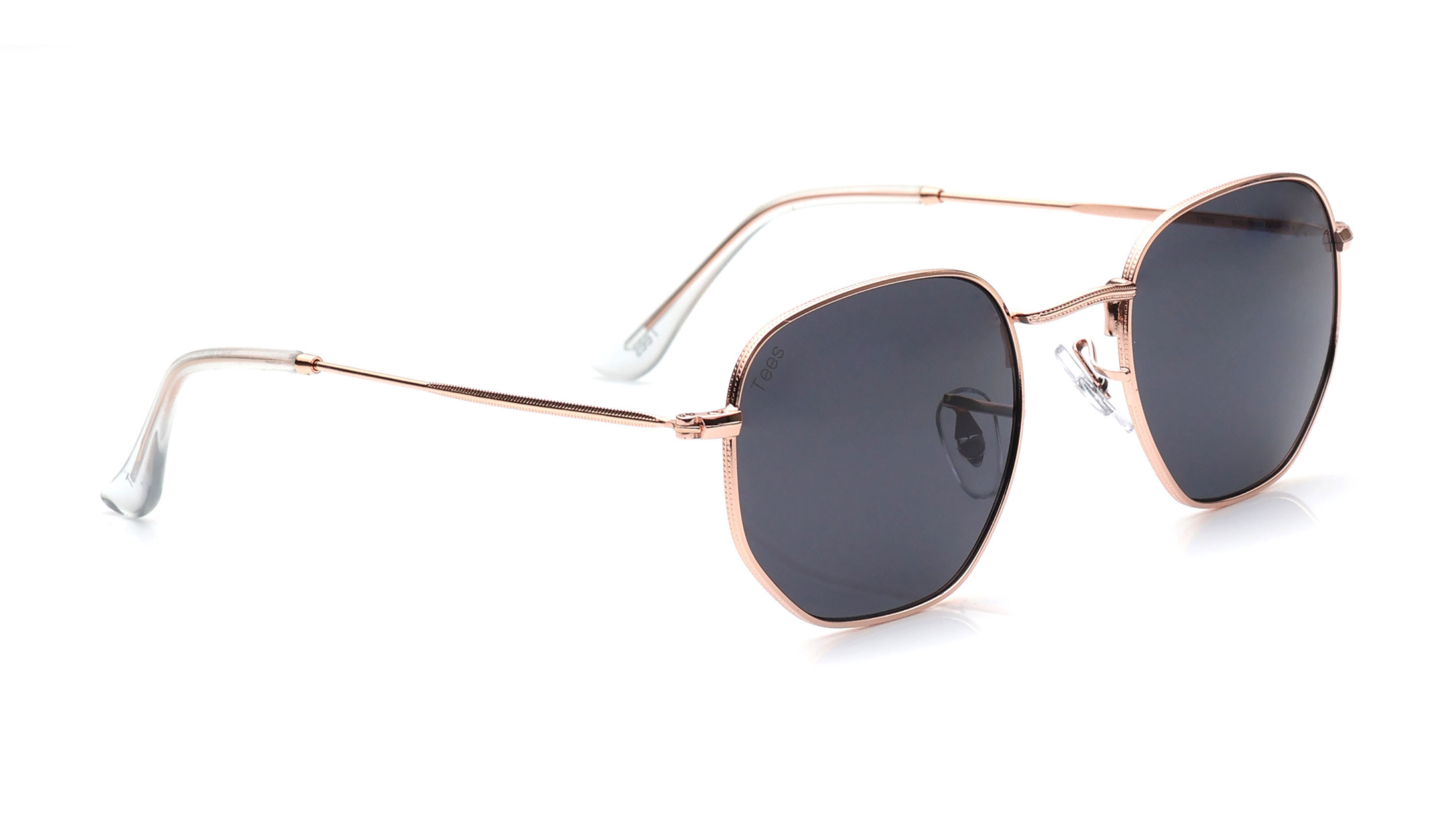 Grey Hexagon Sunglasses for Men and Women