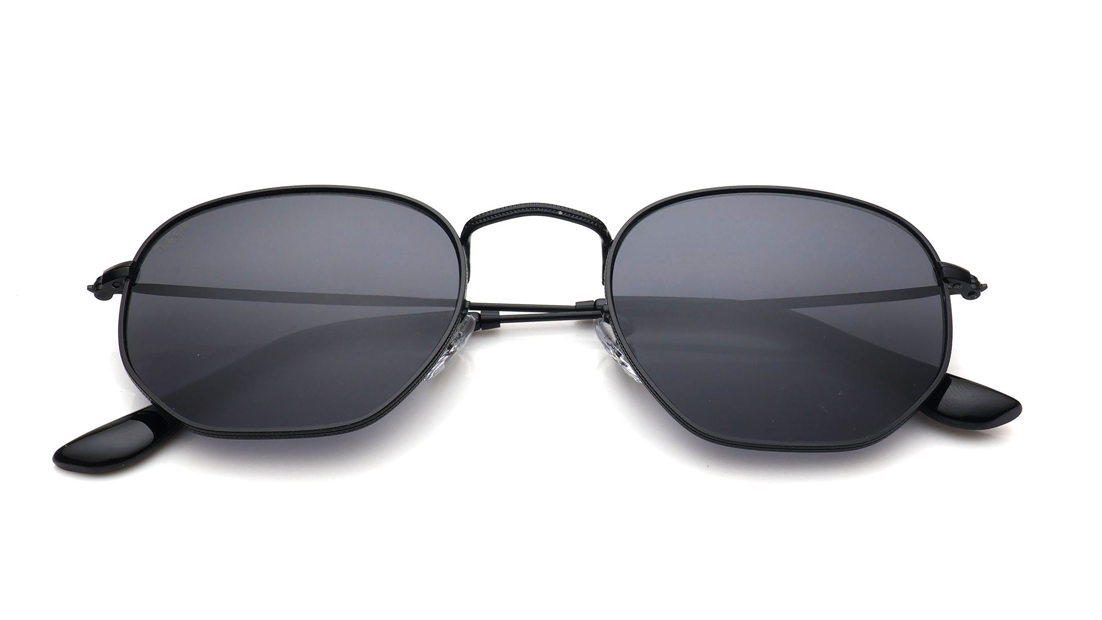 Image 6 of Grey Hexagon Sunglasses for Men and Women from Tees By Fastrack Available at Titan Eye+