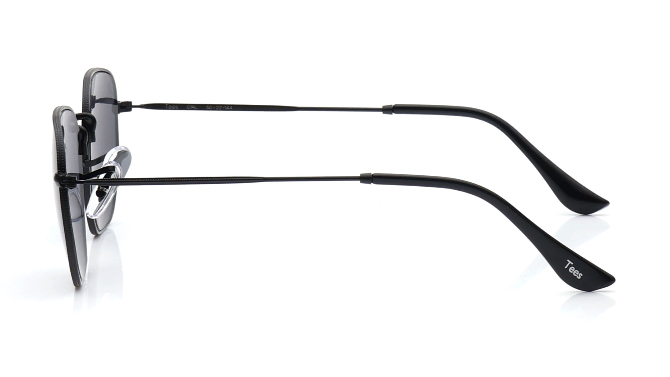 Image 7 of Grey Hexagon Sunglasses for Men and Women from Tees By Fastrack Available at Titan Eye+