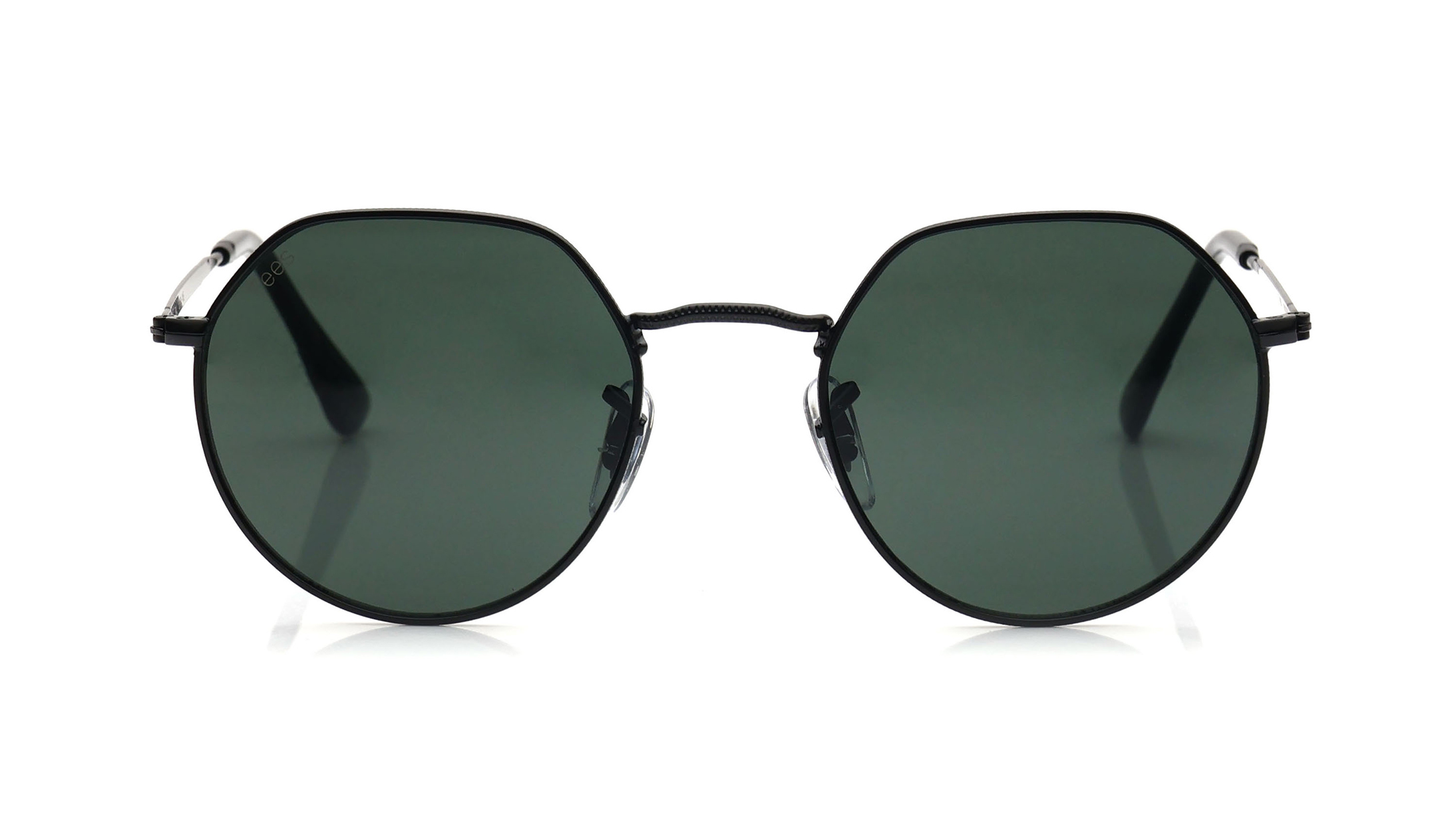 Image 1 of Green Round Sunglasses for Men and Women from Tees By Fastrack Available at Titan Eye+
