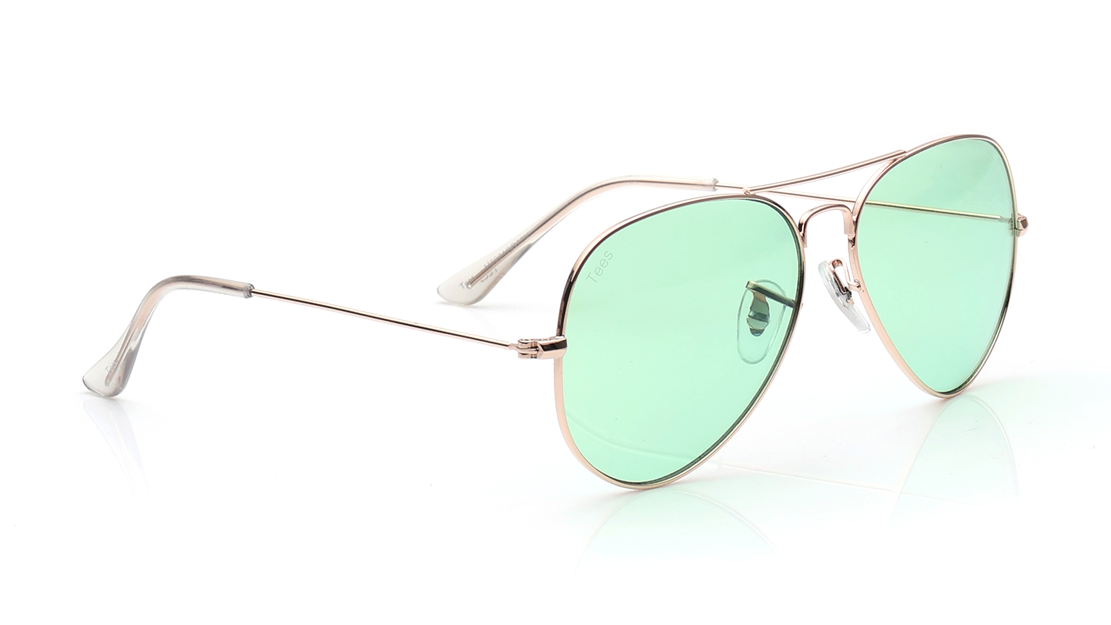 Green Aviator Sunglasses for Men and Women