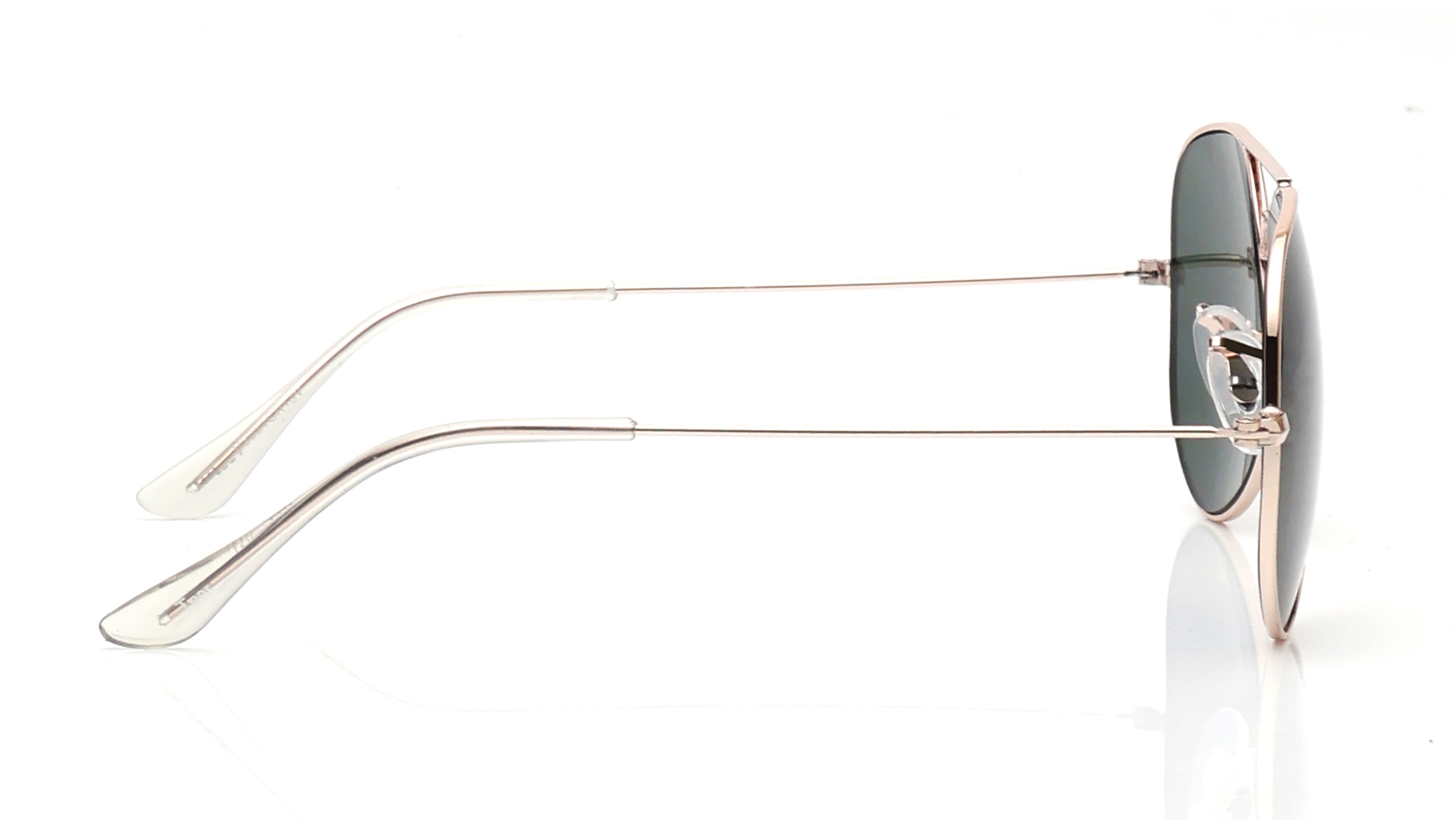 Image 3 of Green Aviator Sunglasses for Men and Women from Tees By Fastrack Available at Titan Eye+