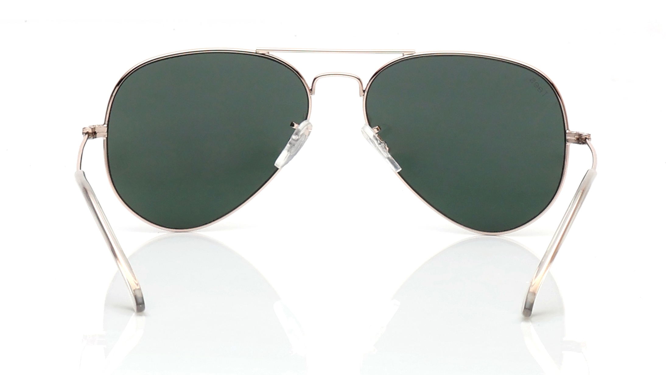 Image 4 of Green Aviator Sunglasses for Men and Women from Tees By Fastrack Available at Titan Eye+