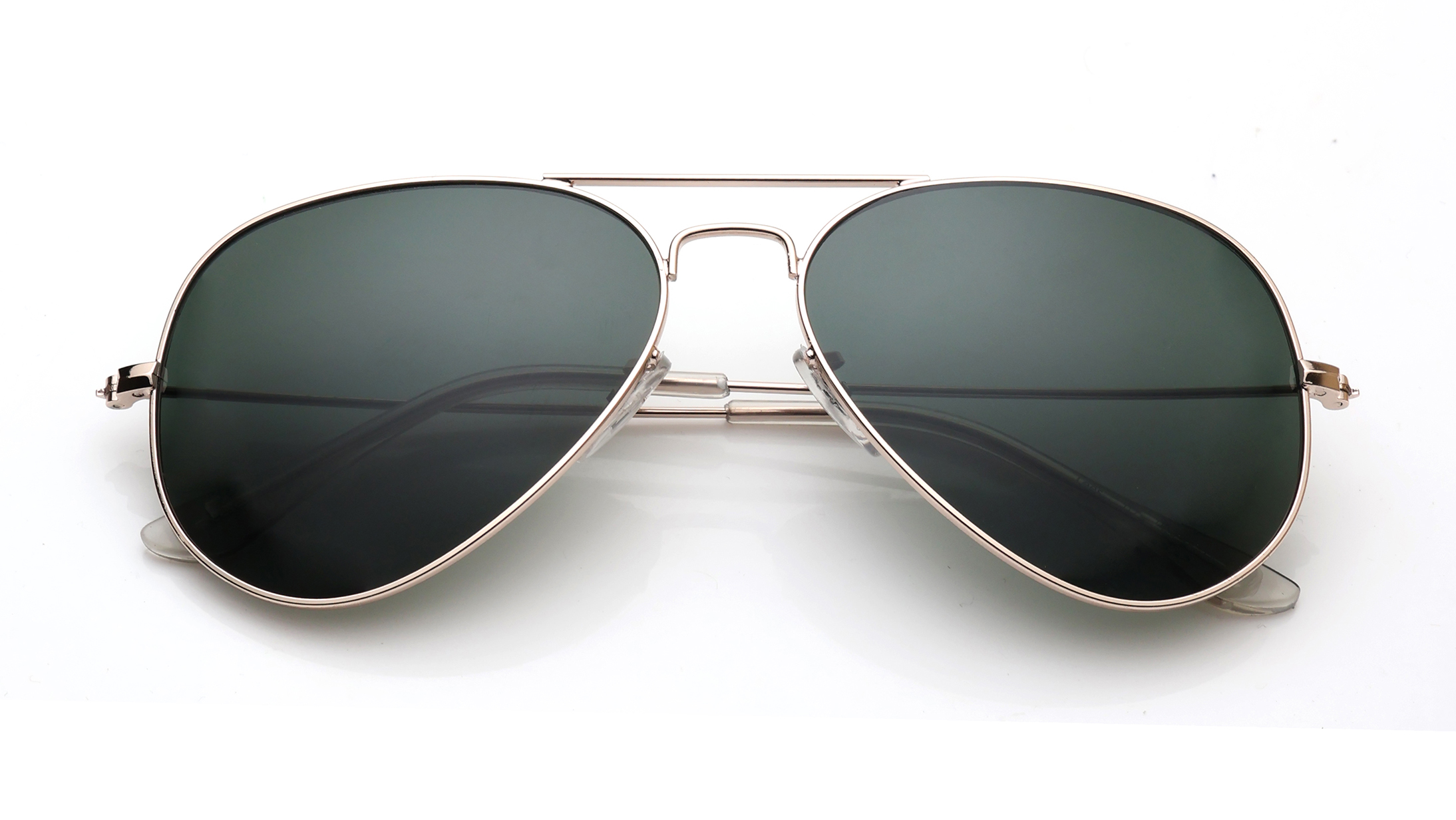 Image 6 of Green Aviator Sunglasses for Men and Women from Tees By Fastrack Available at Titan Eye+