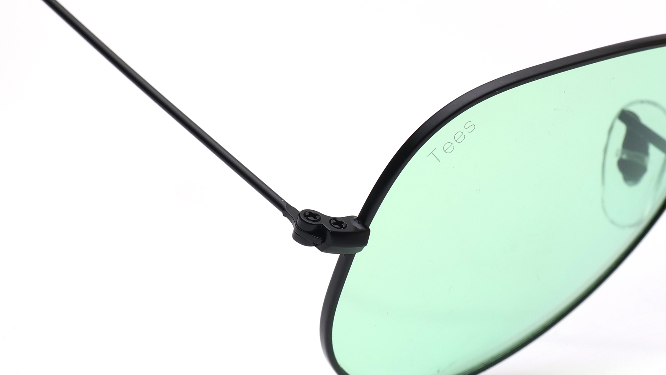 Image 5 of Green Aviator Sunglasses for Men and Women from Tees By Fastrack Available at Titan Eye+