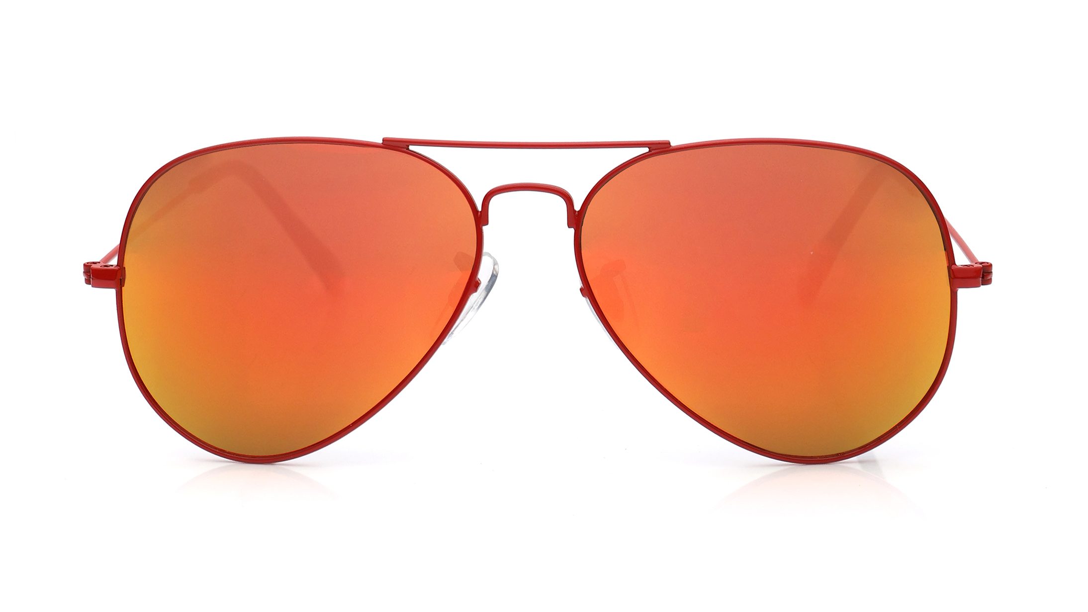 Image 1 of Brown Aviator Sunglasses for Men and Women from Tees By Fastrack Available at Titan Eye+