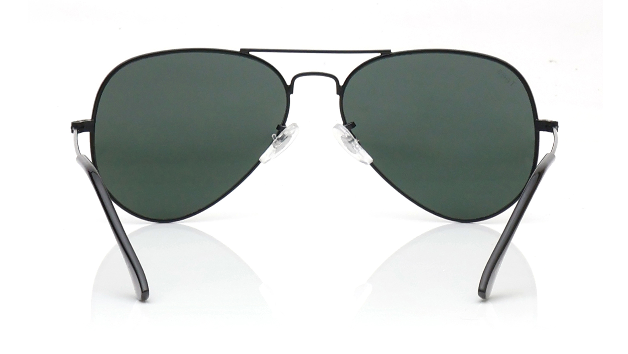 Image 4 of Green Aviator Sunglasses for Men and Women from Tees By Fastrack Available at Titan Eye+
