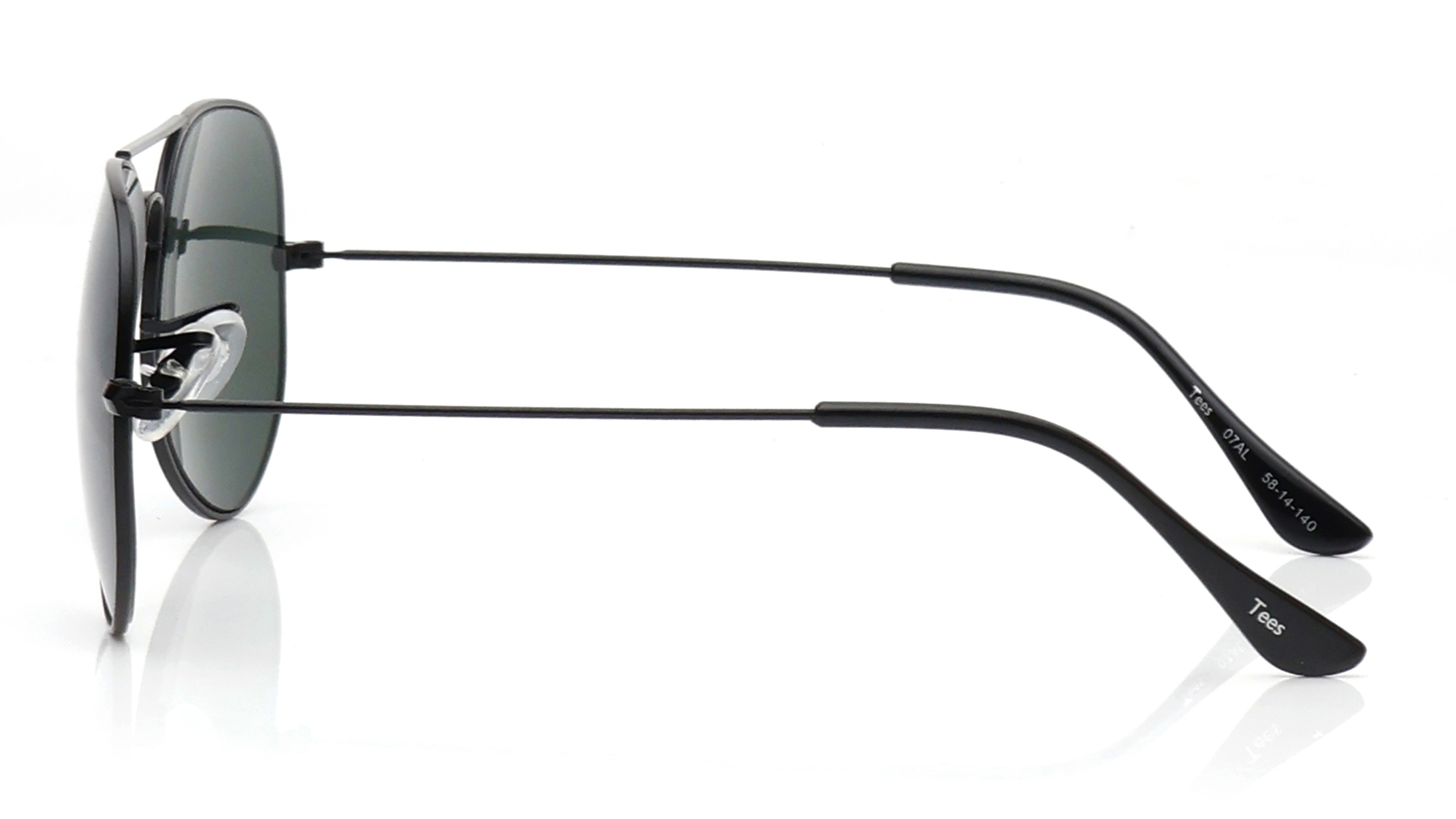 Image 7 of Green Aviator Sunglasses for Men and Women from Tees By Fastrack Available at Titan Eye+